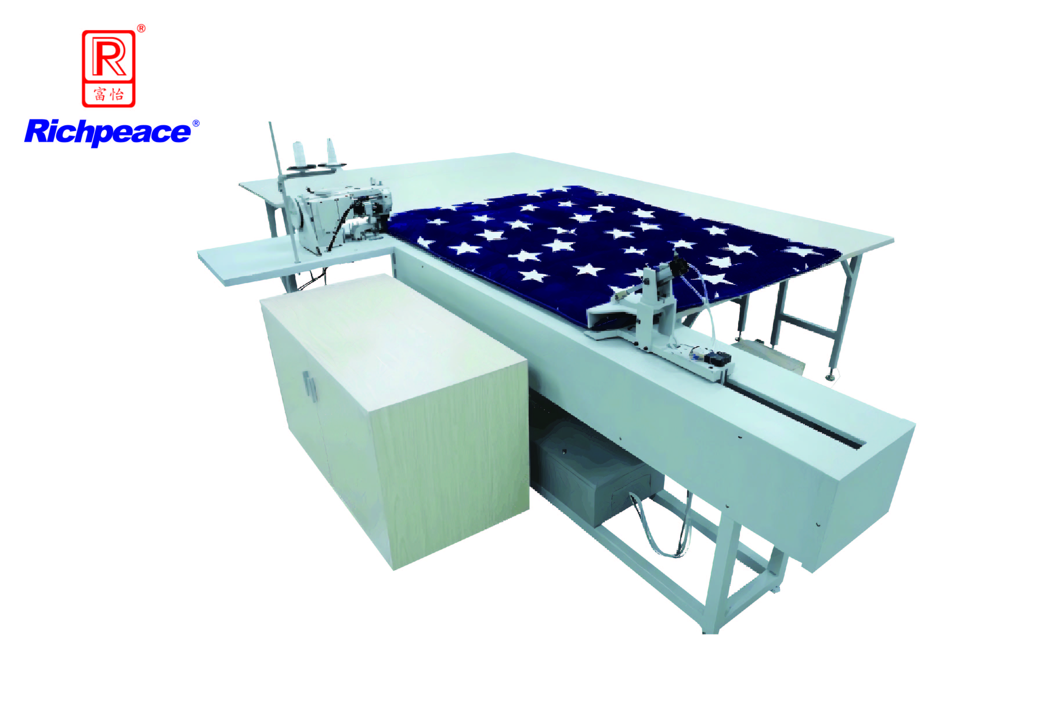 米兰app官网入口床垫包边牵引缝制工作站