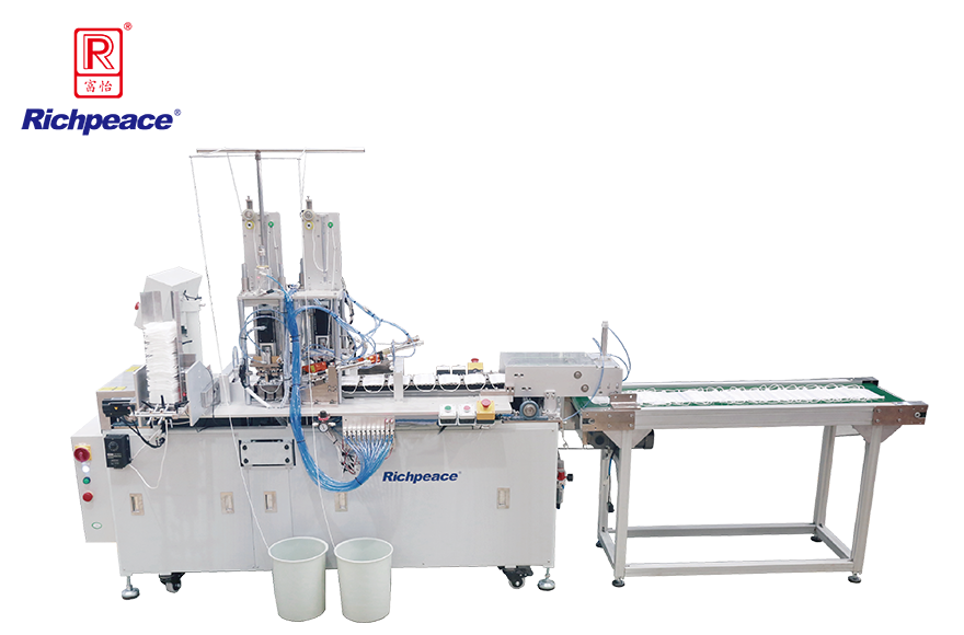 米兰app官网入口全自动平面口罩耳带焊接机 （自动放片装置)