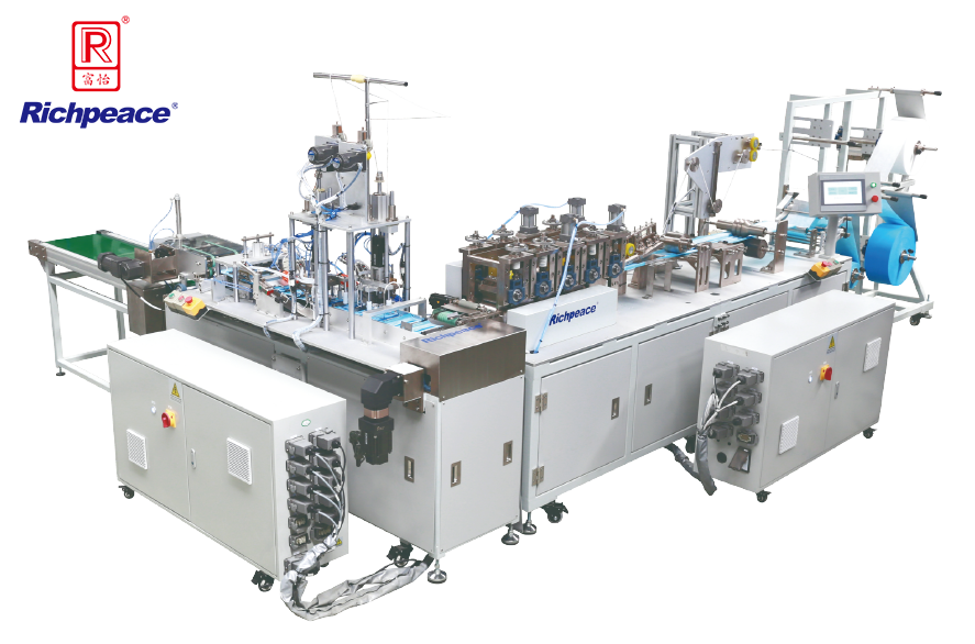 米兰app官网入口平面口罩一拖一全自动生产线