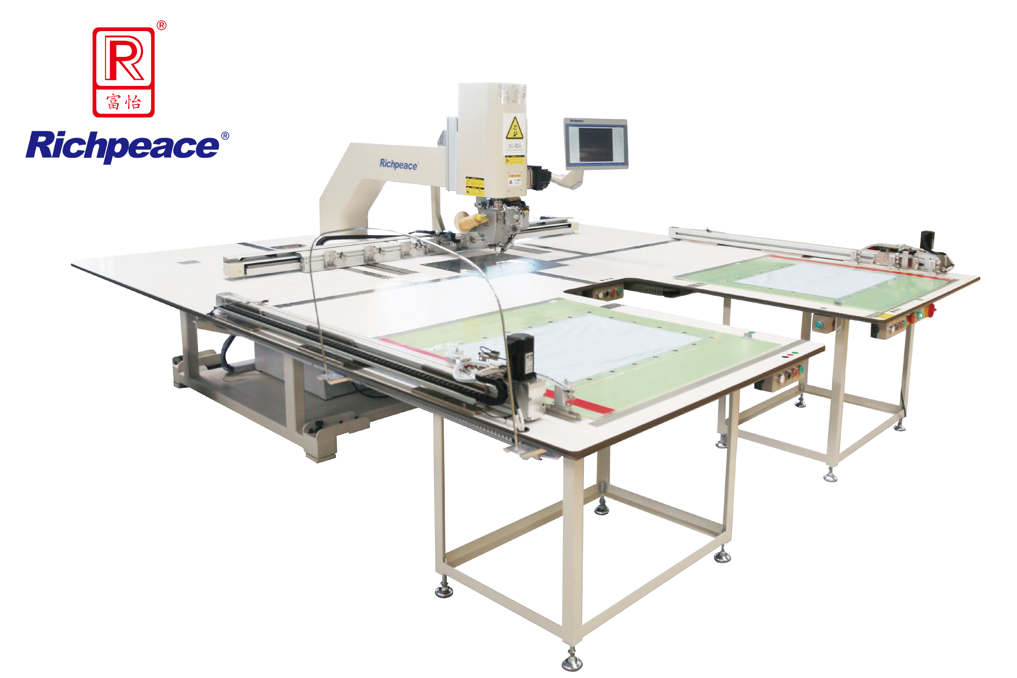 米兰app官网入口全自动360°旋转机头单针缝纫机(自动上料)