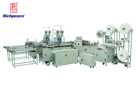 米兰app官网入口平面口罩一拖二全自动生产线