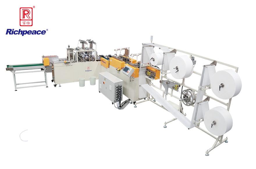 米兰app官网入口全自动柳叶口罩生产线