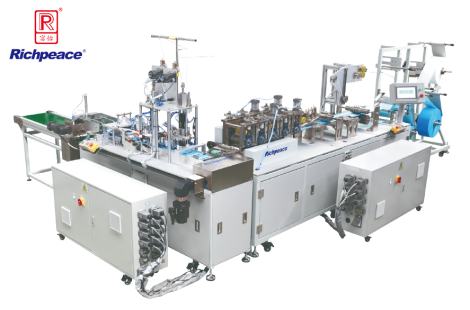 米兰app官网入口平面口罩一拖一全自动生产线