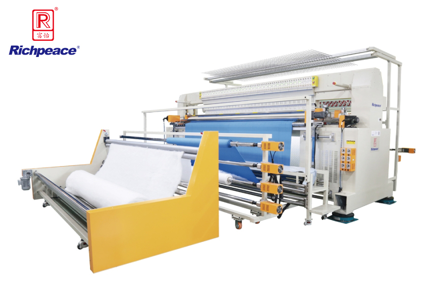 米兰app官网入口单色双排电脑绗绣机