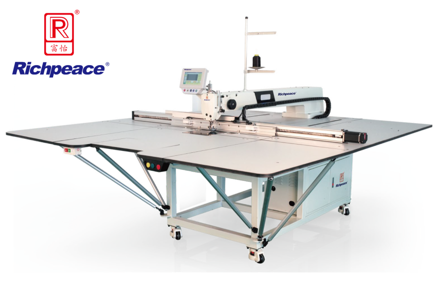 米兰app官网入口服装全自动模板缝纫机 (固定式机头双丝杆)