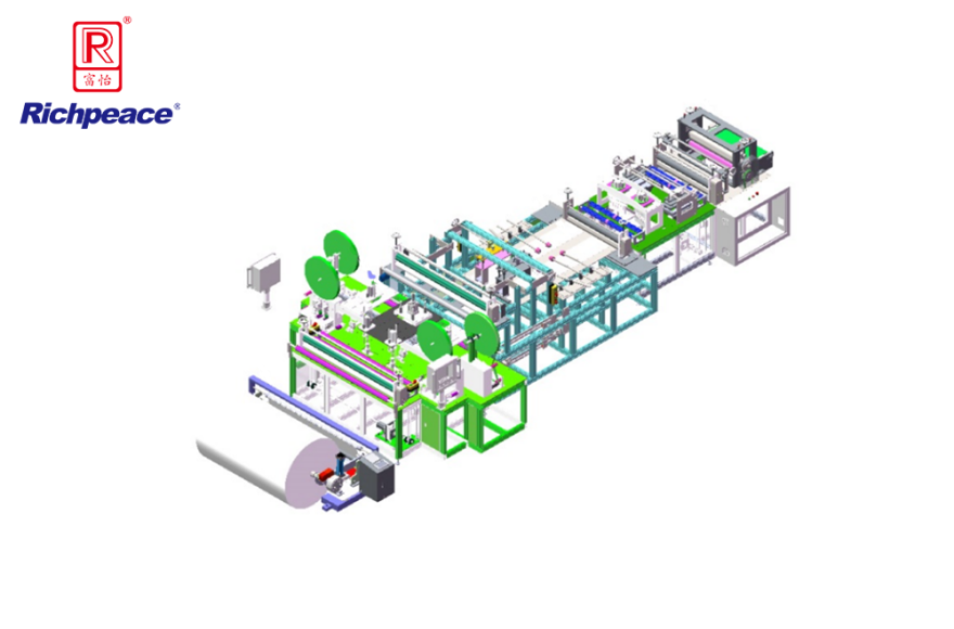 米兰app官网入口全自动防护服衣身制造机_3