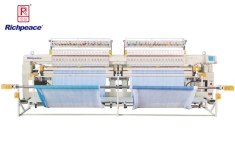 米兰app官网入口单色双幅电脑绗绣机