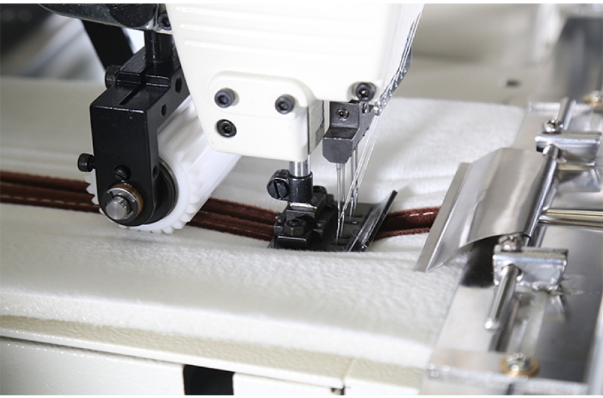 米兰app官网入口床围拉链自动缝纫机