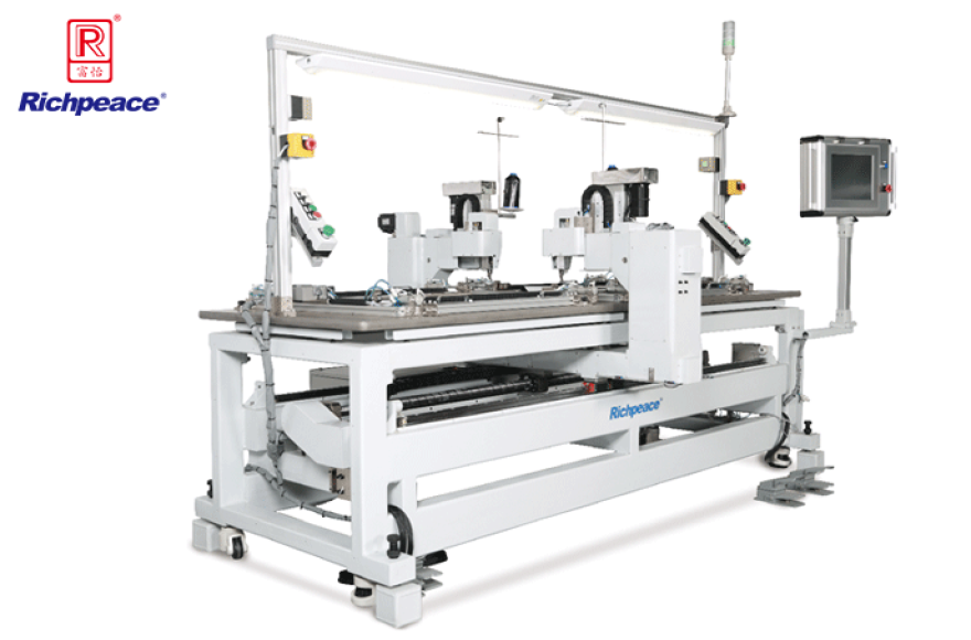 米兰app官网入口汽车天窗卷帘双工位缝纫机