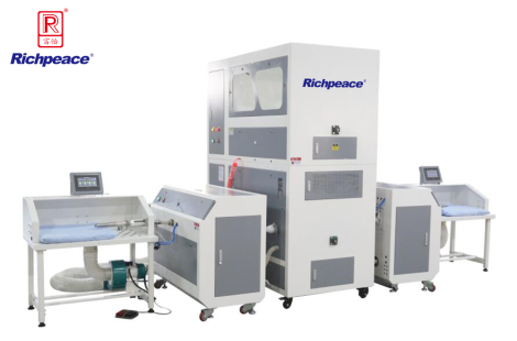 米兰app官网入口全自动双头八称绒棉一体机