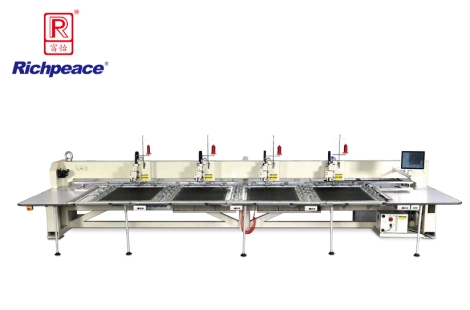 米兰app官网入口全自动四头缝纫机-皮革专用