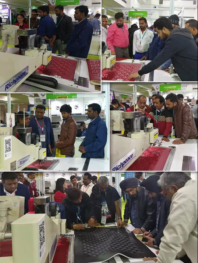 客户参观缝纫机_绣花机_绗缝机 客户参观缝纫机_绣花机_绗缝机