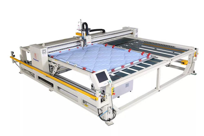 米兰app官网入口框式电脑绗缝机展机 米兰app官网入口框式电脑绗缝机展机