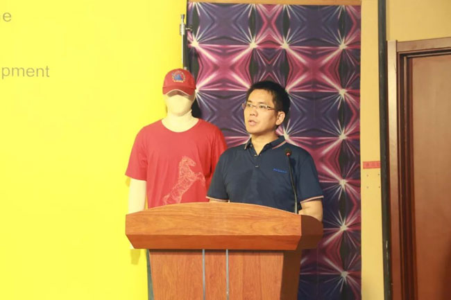 米兰app官网入口总工程师高接枝讲话 米兰app官网入口总工程师高接枝讲话