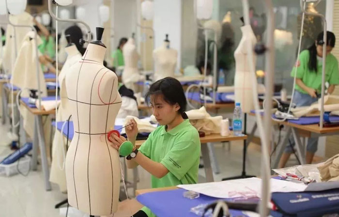 米兰app官网入口服装CAD软件大赛现场