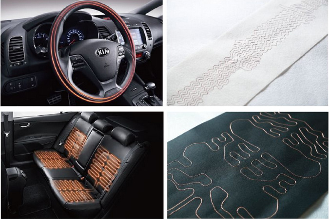 米兰app官网入口汽车专用电脑布线机-左右自动收送料结构应用