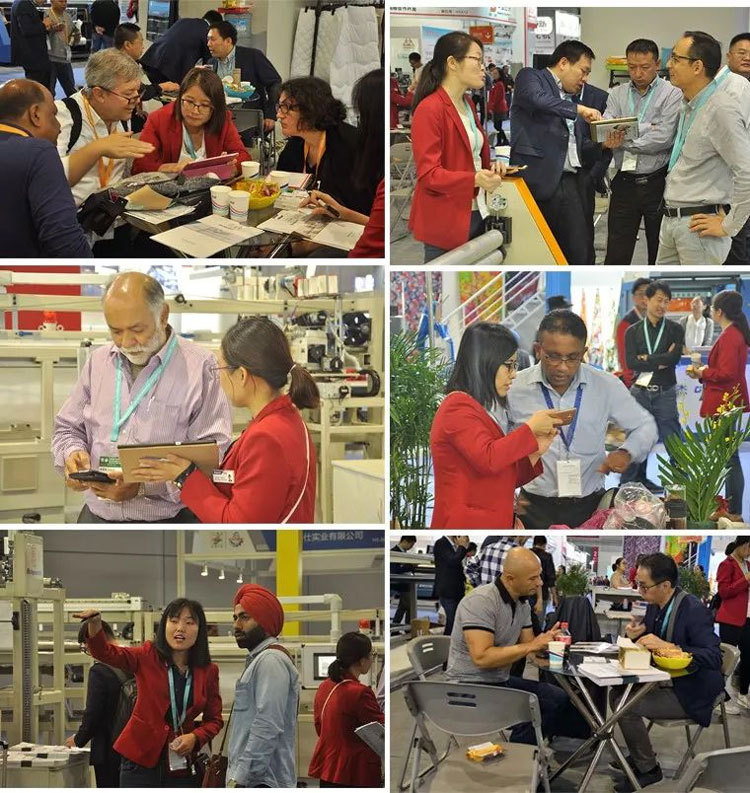 米兰app官网入口销售人员细心解答客户问题