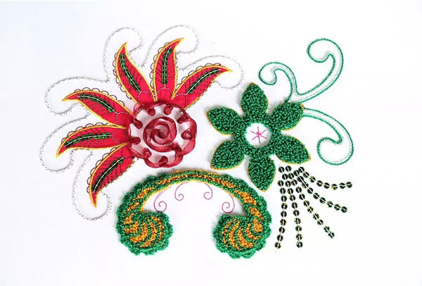 米兰app官网入口电脑五合一绣花机样品