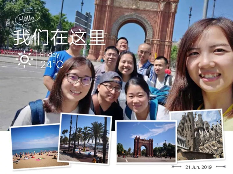 米兰app官网入口团队在巴塞罗那